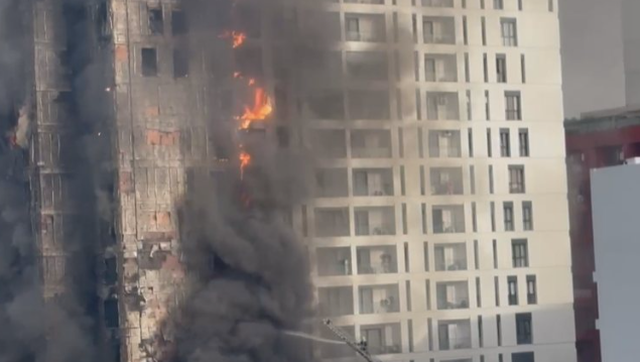 S&euml;rish zjarr n&euml; Tiran&euml;, flak&euml;t p&euml;rfshijn&euml; nj&euml;