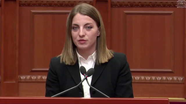 Fjalimi n&euml; gegnisht i deputetes s&euml; PS n&euml; Kuvend transkriptohet