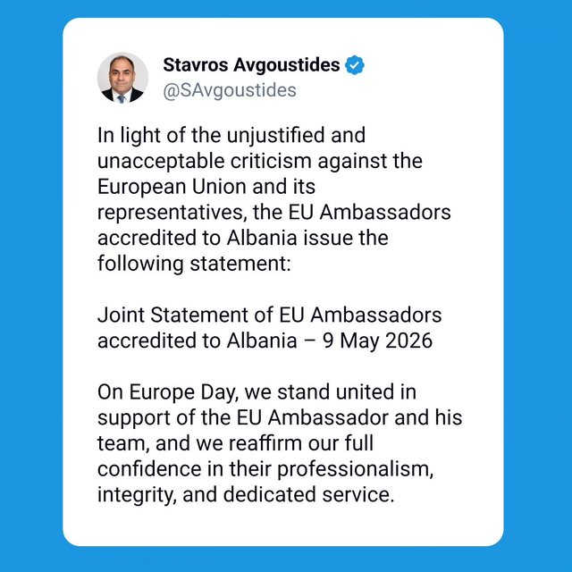 Berisha sulmoi Gonzato-n, ambasador&euml;t e BE: Jan&euml; t&euml; papranueshme,