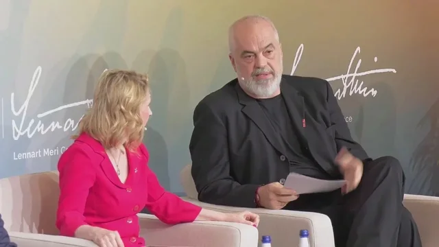 &ldquo;M&euml; shqet&euml;son ku po shkon Europa&rdquo;, Rama n&euml; Estoni:
