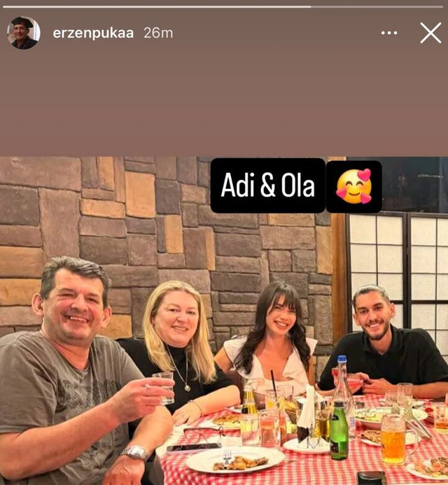 FOTO/ Fabjola Elezaj takon prindërit e Adionit në Gjakovë!