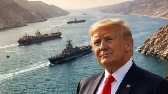 Bllokada n&euml; Ngushtic&euml;n e Hormuzit, Trump: Lejuam  t&euml; kalonin tre