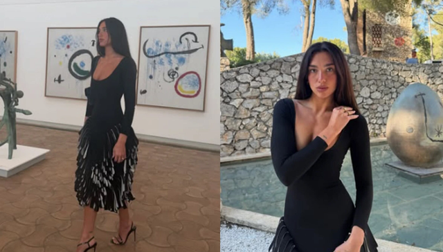 Dua Lipa &ldquo;pushton&rdquo; Franc&euml;n, fansat fokusohen te paraqitja e saj