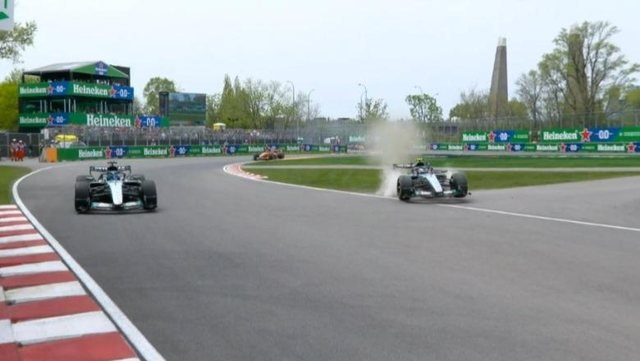 Formula1/ Tension te Mercedes, Rusell fiton gar&euml;n Sprint n&euml; Kanada!