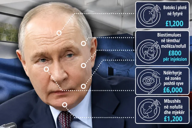 Moll&euml;zat, rrath&euml;t posht&euml; syve dhe.../ Sa ka shpenzuar Vladimir