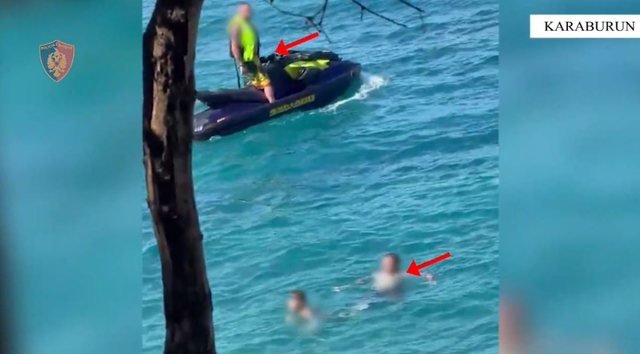 Shkeli perimetrin e sigurisë me “Jet Ski” dhe vuri në