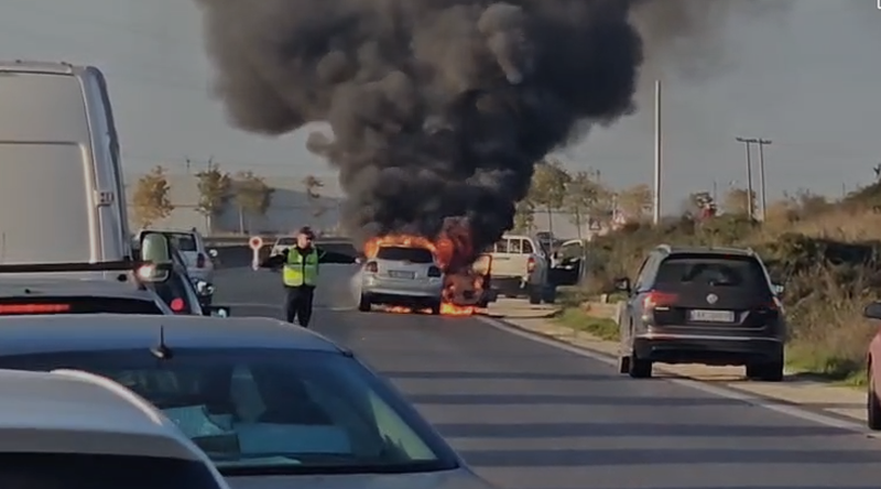 Aksident në autostradën Lushnjë-Rrogozhinë,