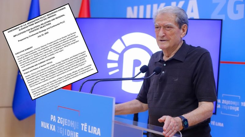 "Berisha jo më figurë aktive politike”, kompania lobuese