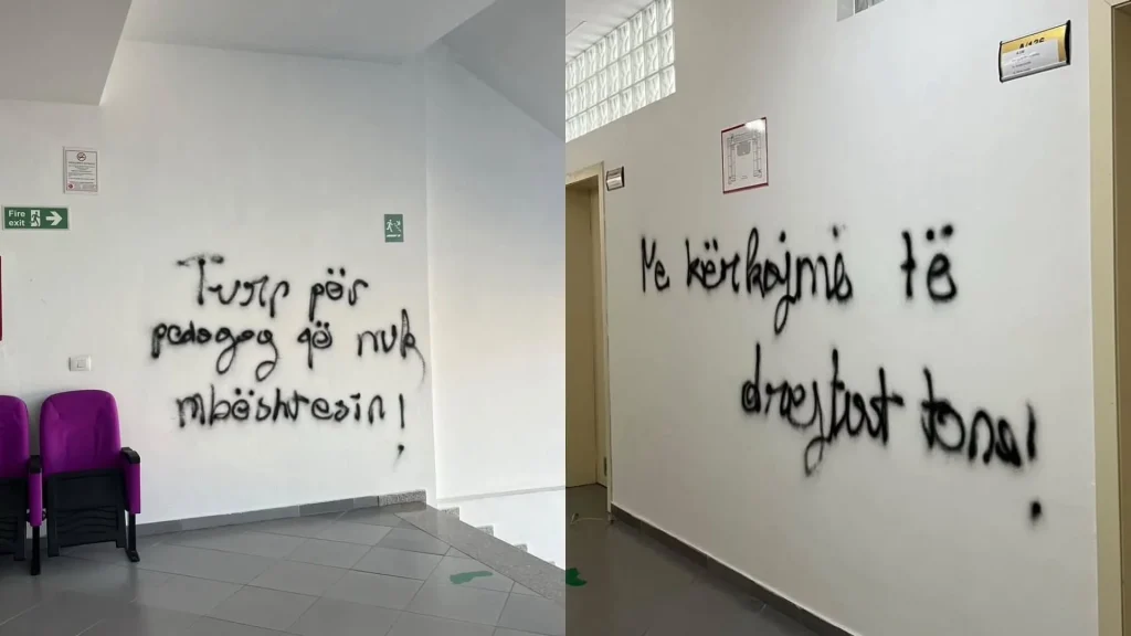 &ldquo;Ne k&euml;rkojm&euml; t&euml; drejtat tona&rdquo;, student&euml;t e