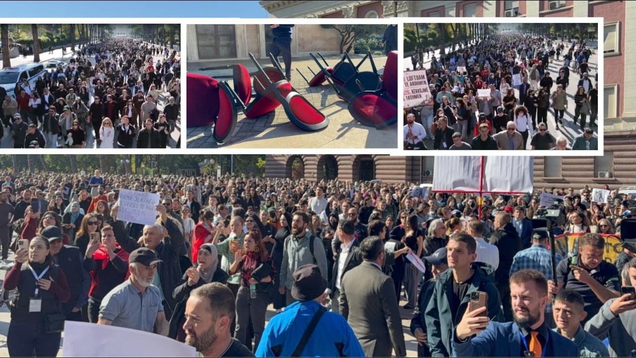 “Të bashkohen edhe mjekët”, thirrja e protestueses: