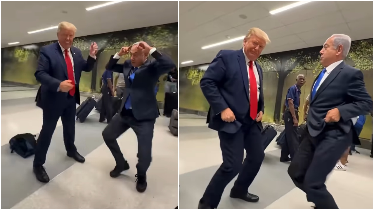 Duke kërcyer me Trump! Netanyahu publikon videon virale të krijuar me