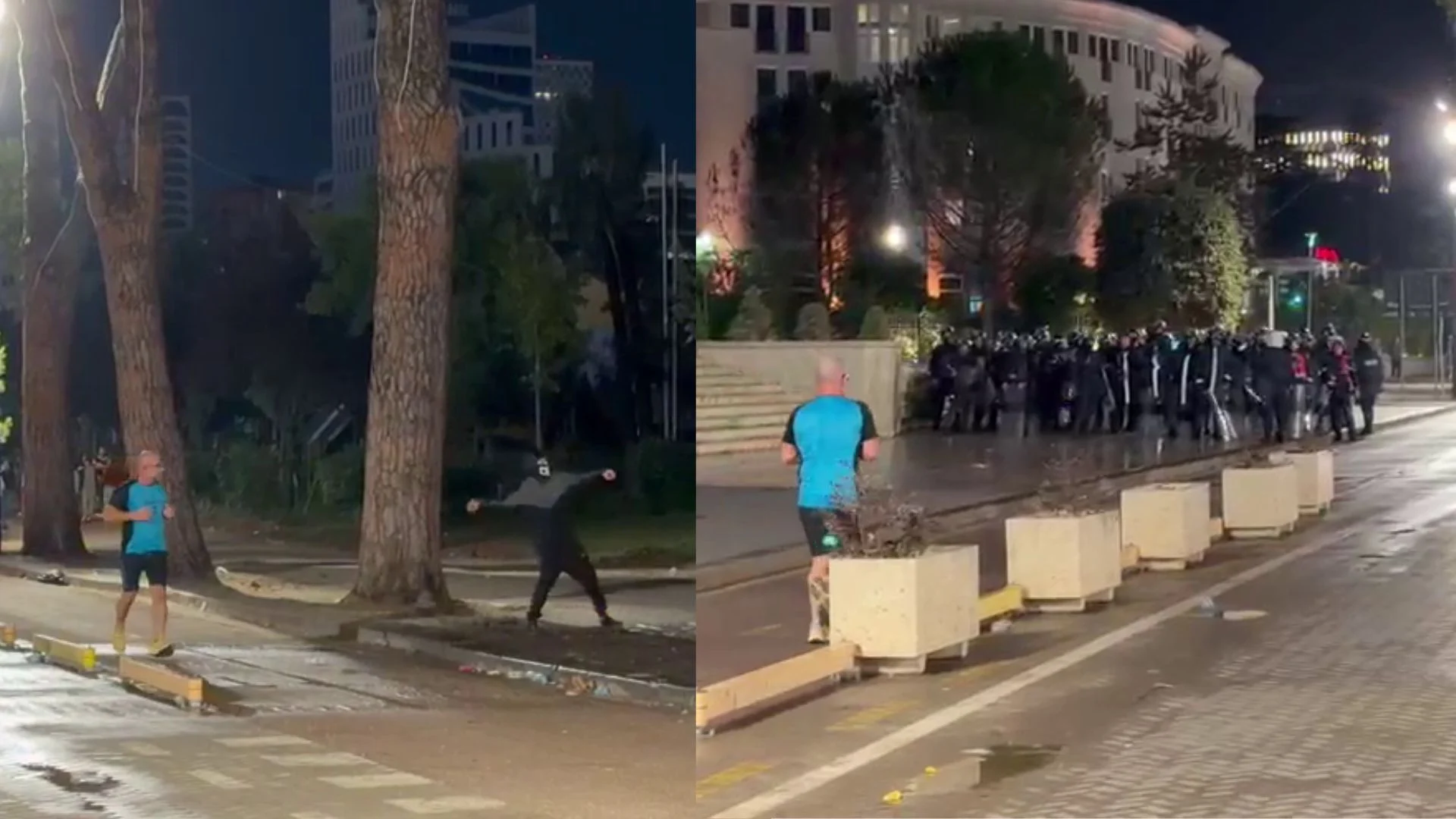Ndodh &ccedil;udia n&euml; Bulevard, qytetari b&euml;n vrapimin e mbr&euml;mjes