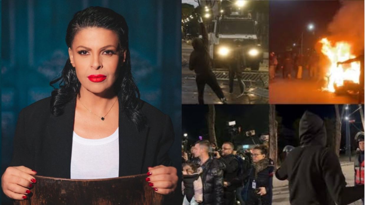 Aurela Gaçe mbështet të rinjtë në protestë: